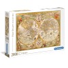 Clementoni Παζλ High Quality Collection Αρχαίος Χάρτης 2000 τμχ
