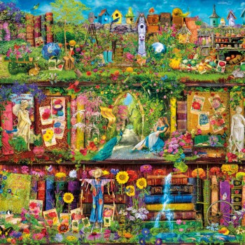 Clementoni Παζλ High Quality Collection The Garden Shelf 2000 τμχ