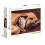 Clementoni Παζλ High Quality Collection Γατάκι Στην Αγκαλιά Ενός Σκύλου 500 τμχ