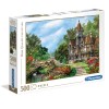 Clementoni Παζλ High Quality Collection Παλιό Waterway Cottage 500 τμχ