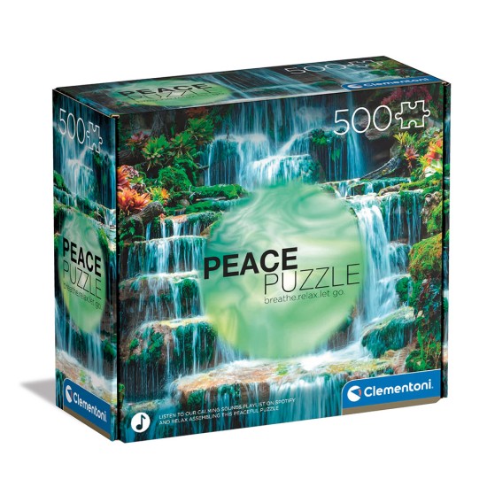 Clementoni Παζλ Peace Puzzles The Flow 500 τμχ Clementoni Παζλ Peace Puzzles The Flow 500 τμχ