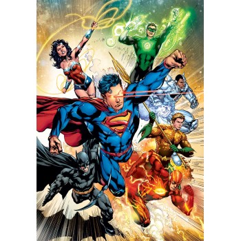 Clementoni Παζλ High Quality Collection DC Comics Justice League 500 τμχ - Compact Box