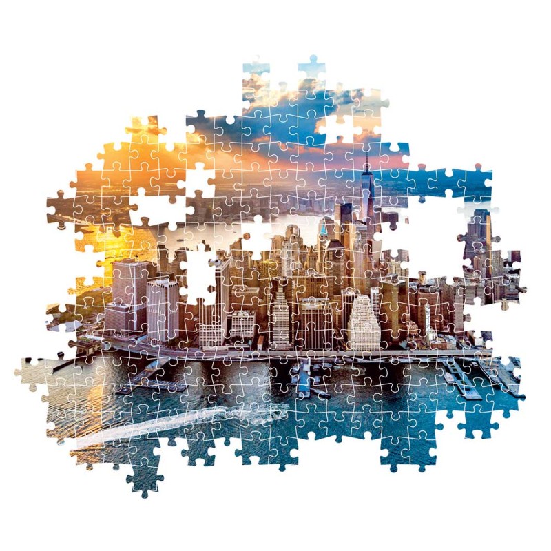 Clementoni Παζλ High Quality Collection Νέα Υόρκη 500 τμχ - Compact Box