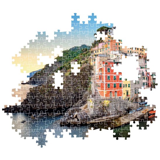 Clementoni Παζλ High Quality Collection Ακτή Riomaggiore 500 τμχ - Compact Box Clementoni Παζλ High Quality Collection Ακτή Riomaggiore 500 τμχ - Compact Box