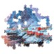 Clementoni Παζλ High Quality Collection Νορβηγικό Χωριό 500 τμχ - Compact Box