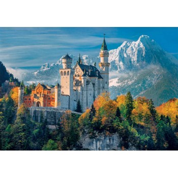 Clementoni Παζλ High Quality Collection Κάστρο Neuschwanstein 500 τμχ - Compact Box