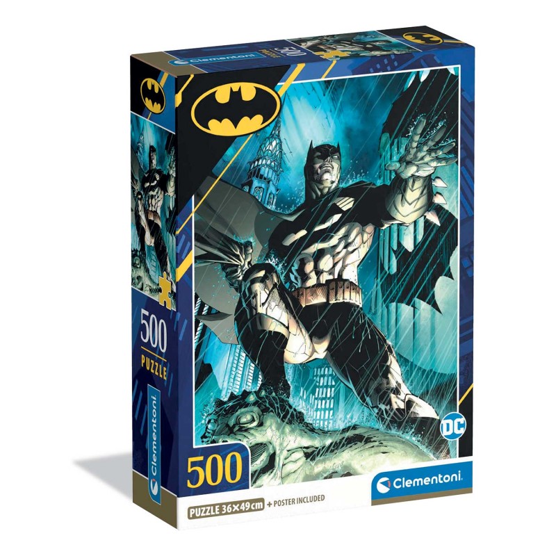 Clementoni Παζλ Batman 500 τμχ - Compact Box