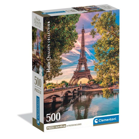 Clementoni Παζλ High Quality Collection Δίπλα Στον Σηκουάνα 500 τμχ - Compact Box Clementoni Παζλ High Quality Collection Δίπλα Στον Σηκουάνα 500 τμχ - Compact Box