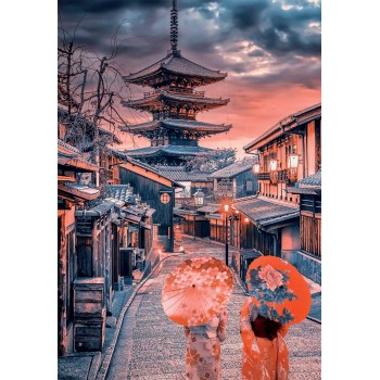 Clementoni Παζλ High Quality Collection Απόγευμα Στο Κιότο 500 τμχ - Compact Box