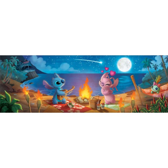 Clementoni Παζλ Panorama High Quality Collection Disney Stitch 1000 τμχ - Compact Box Clementoni Παζλ Panorama High Quality Collection Disney Stitch 1000 τμχ - Compact Box