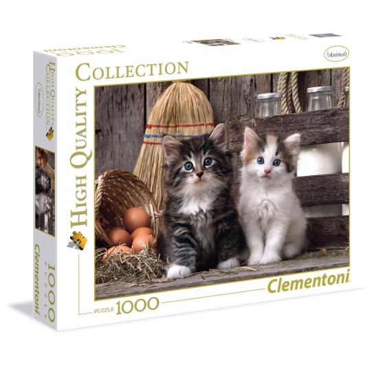Clementoni Παζλ High Quality Collection Χαριτωμένες Γατούλες 1000 τμχ Clementoni Παζλ High Quality Collection Χαριτωμένες Γατούλες 1000 τμχ
