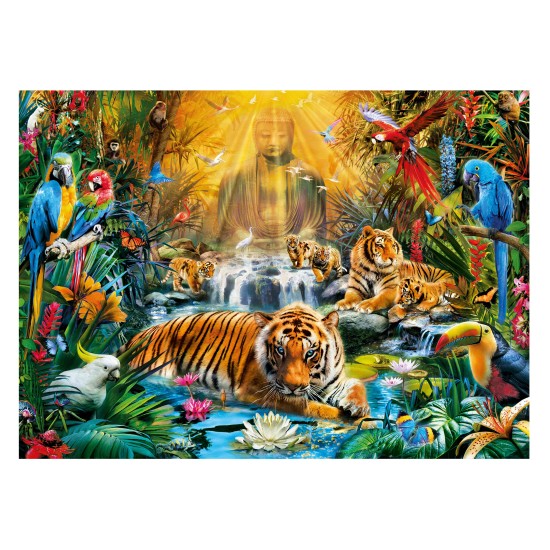 Clementoni Παζλ High Quality Collection Mystic Tigers 1000 τμχ Clementoni Παζλ High Quality Collection Mystic Tigers 1000 τμχ