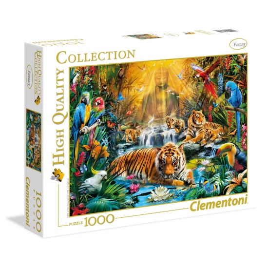 Clementoni Παζλ High Quality Collection Mystic Tigers 1000 τμχ Clementoni Παζλ High Quality Collection Mystic Tigers 1000 τμχ
