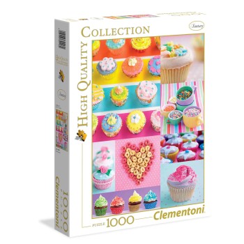 Clementoni Παζλ High Quality Collection Γλυκά Donuts 1000 τμχ