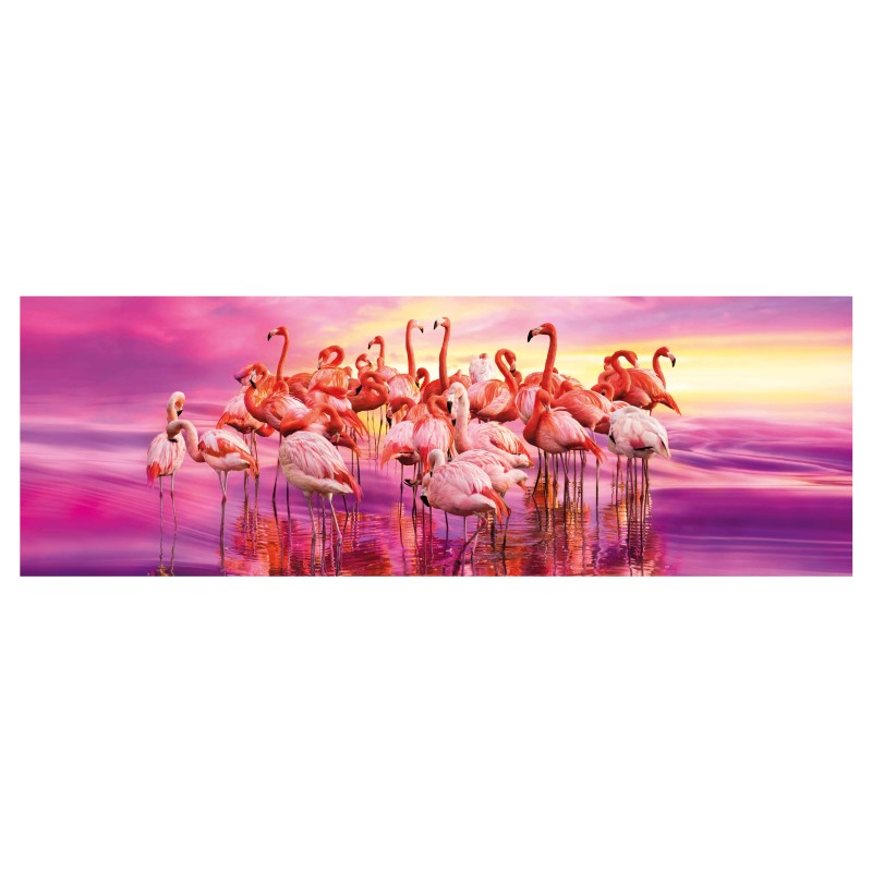 Clementoni Παζλ Panorama High Quality Collection Ο Χορός Των Φλαμίνγκο 1000 τμχ