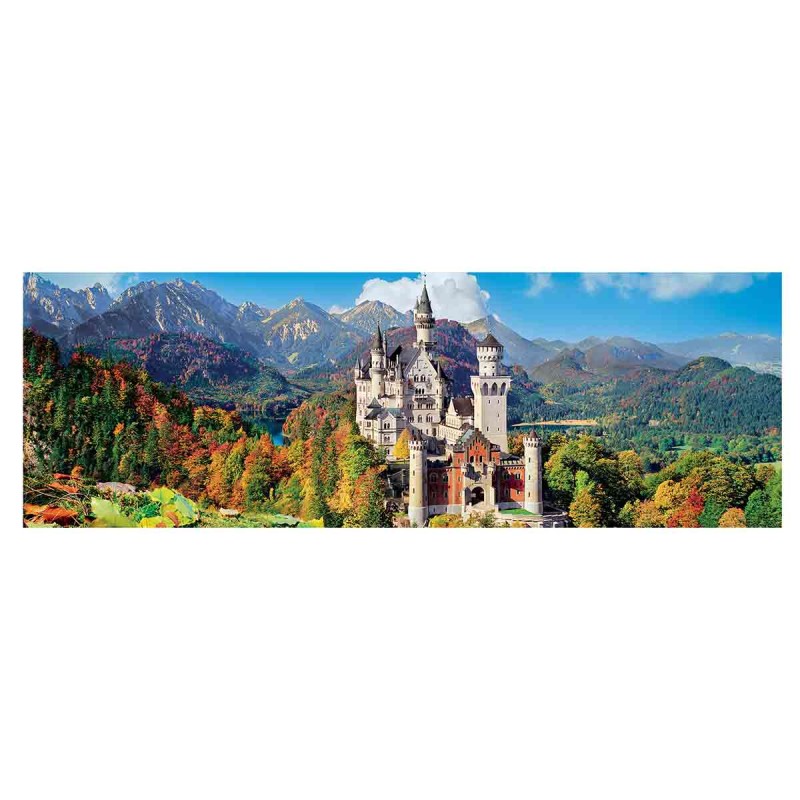 Clementoni Παζλ Panorama High Quality Collection Κάστρο Neuschwanstein 1000 τμχ