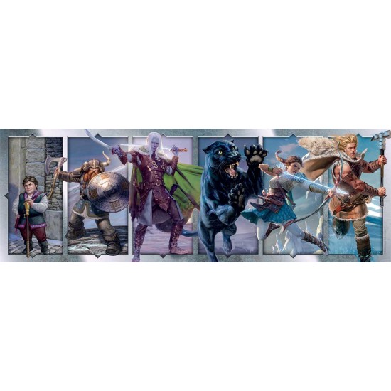 Clementoni Παζλ Panorama High Quality Collection Dungeons & Dragons 1000 τμχ - Compact Box Clementoni Παζλ Panorama High Quality Collection Dungeons & Dragons 1000 τμχ - Compact Box