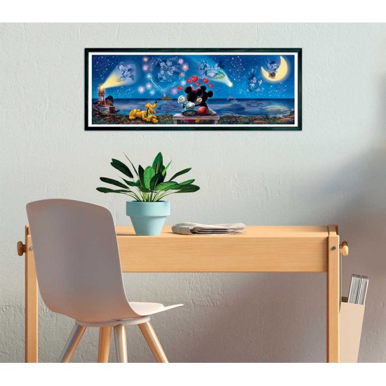 Clementoni Παζλ Panorama High Quality Collection Disney Mickey & Minnie 1000 τμχ - Compact Box Clementoni Παζλ Panorama High Quality Collection Disney Mickey & Minnie 1000 τμχ - Compact Box