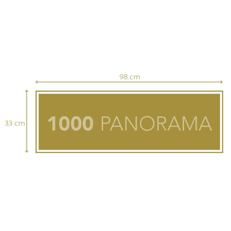 Clementoni Παζλ Panorama Netflix Stranger Things 1000 τμχ