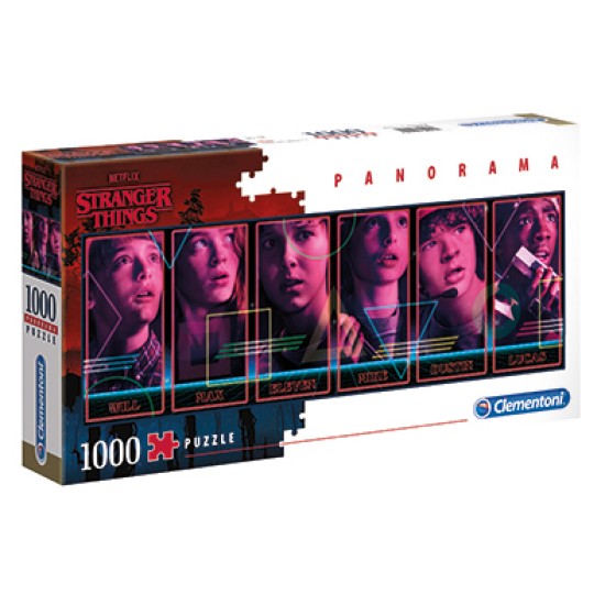 Clementoni Παζλ Panorama Netflix Stranger Things 1000 τμχ Clementoni Παζλ Panorama Netflix Stranger Things 1000 τμχ