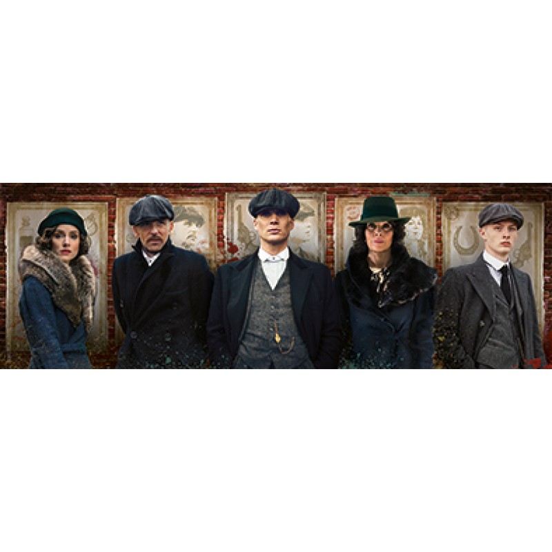 Clementoni Παζλ Panorama Peaky Blinders 1000 τμχ