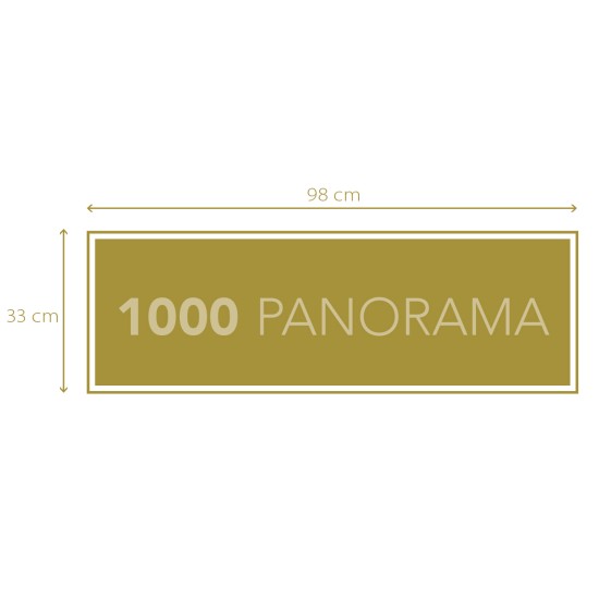 Clementoni Παζλ Panorama Disney Pixar 1000 τμχ