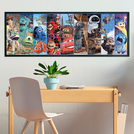 Clementoni Παζλ Panorama Disney Pixar 1000 τμχ
