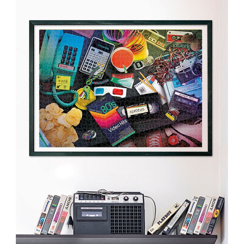 Clementoni Παζλ High Quality Collection 80s Nostalgia 1000 τμχ