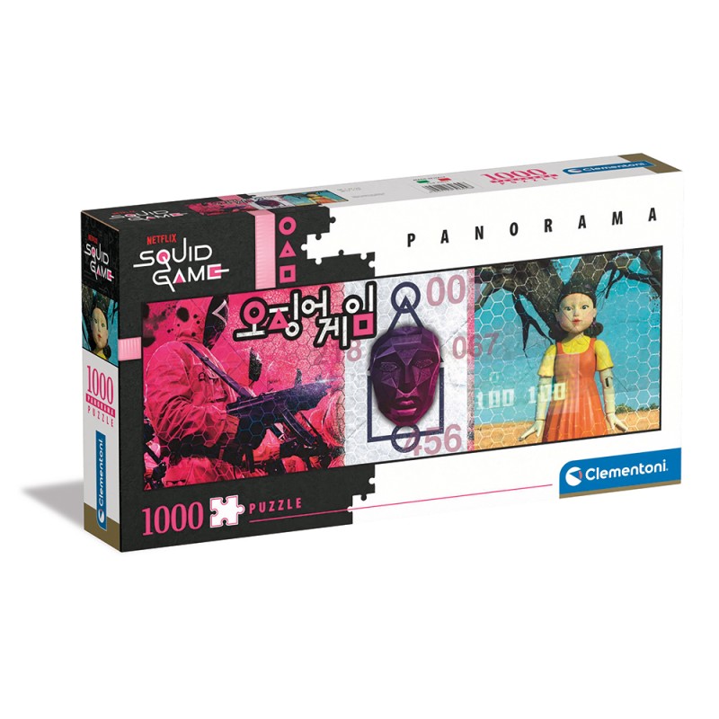 Clementoni Παζλ Panorama Squid Game 1000 Pcs