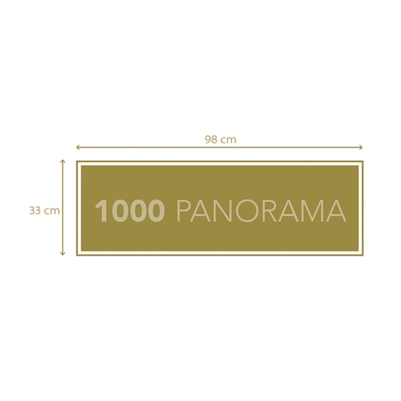 Clementoni Παζλ Panorama High Quality Collection Disney Classics 1000 τμχ - Compact Box
