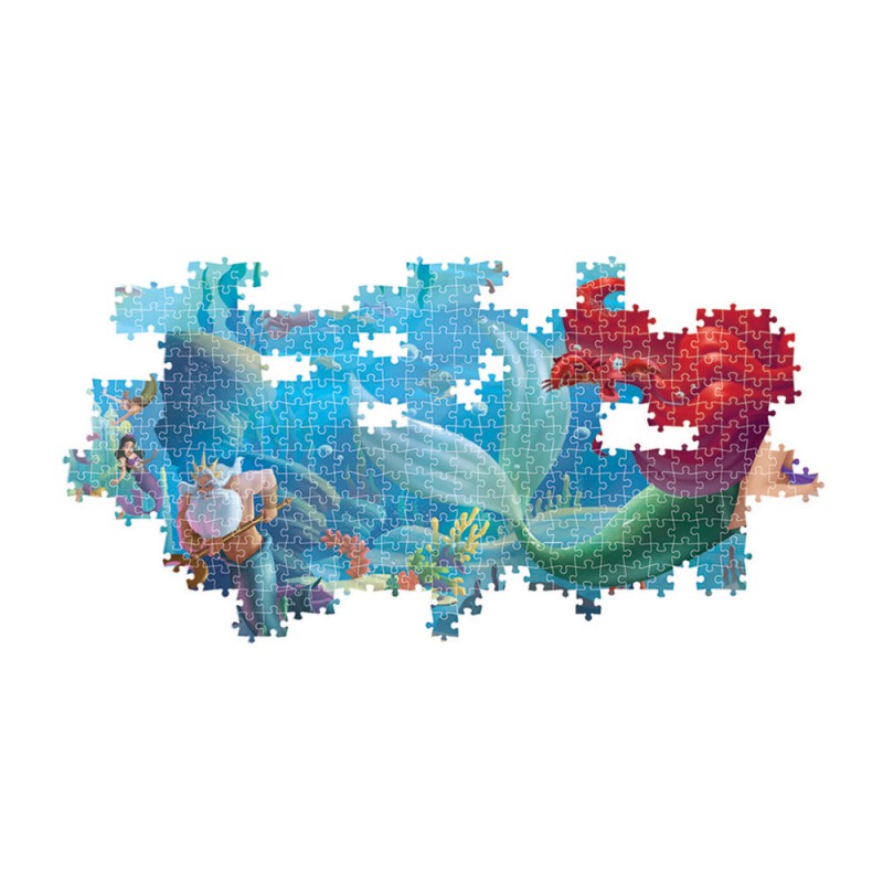 Clementoni Παζλ Panorama High Quality Collection Disney Η Μικρή Γοργόνα 1000 τμχ - Compact Box
