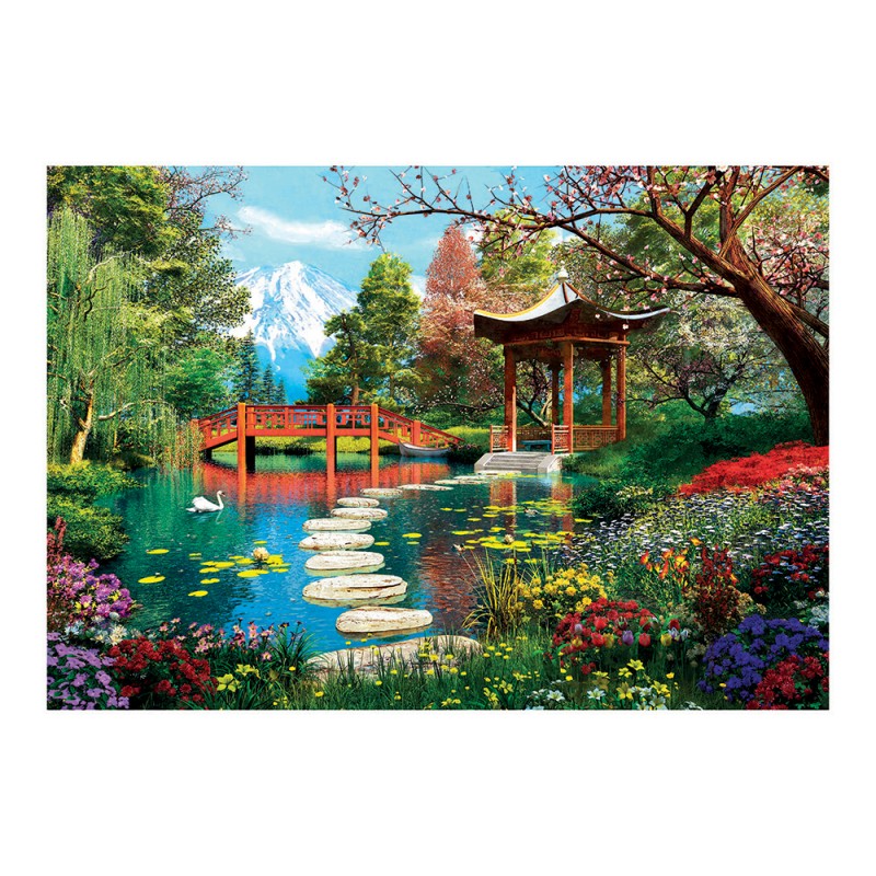 Clementoni Παζλ High Quality Collection Κάστρο Χιμέτζι Την Άνοιξη 1000 τμχ - Compact Box