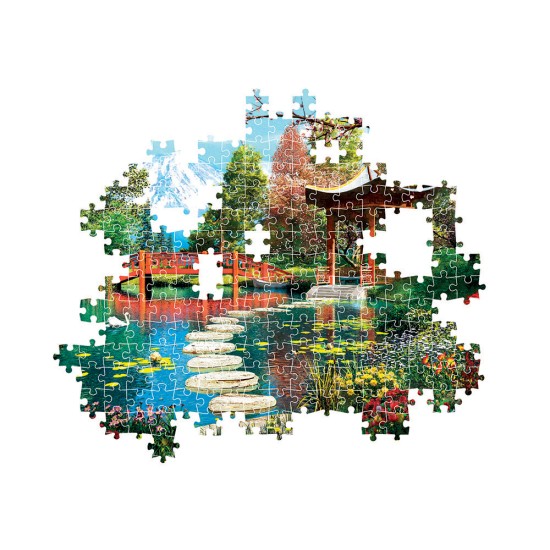 Clementoni Παζλ High Quality Collection Κάστρο Χιμέτζι Την Άνοιξη 1000 τμχ - Compact Box