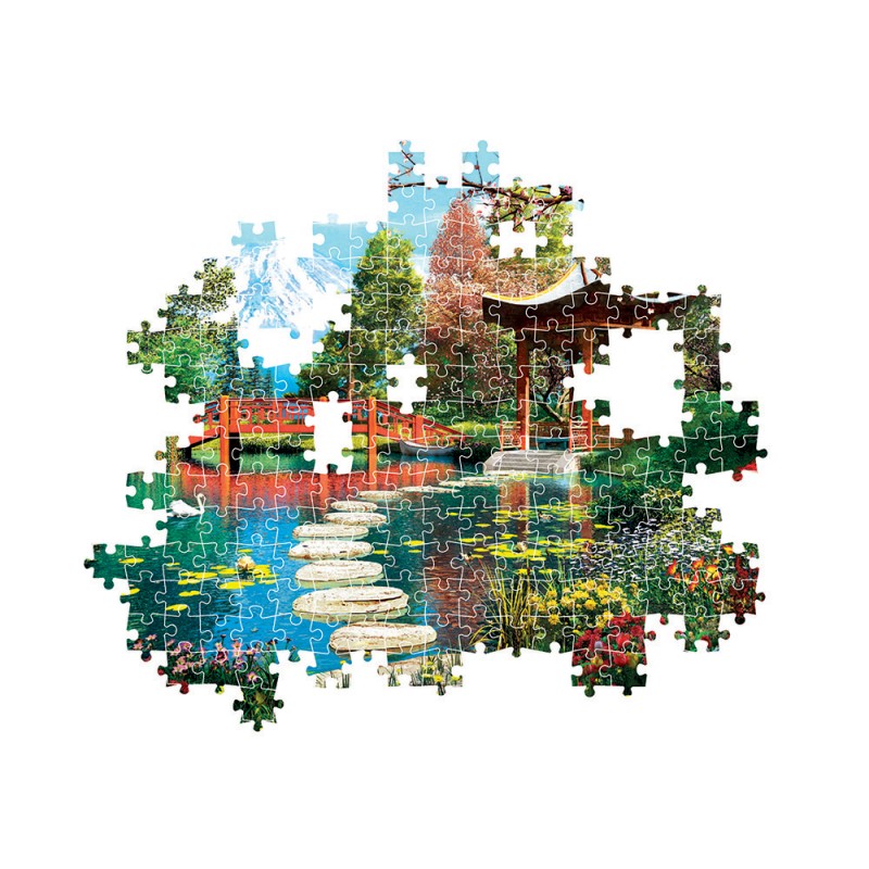 Clementoni Παζλ High Quality Collection Κήπος Φίτζι 1000 τμχ - Compact Box