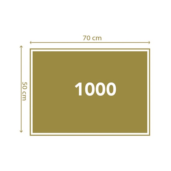 Clementoni Παζλ High Quality Collection Κάστρο Χιμέτζι Την Άνοιξη 1000 τμχ - Compact Box