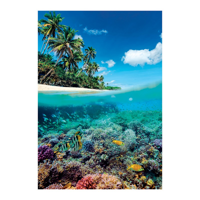 Clementoni Παζλ High Quality Collection Καλοκαιρινός Παράδεισος 1000 τμχ - Compact Box