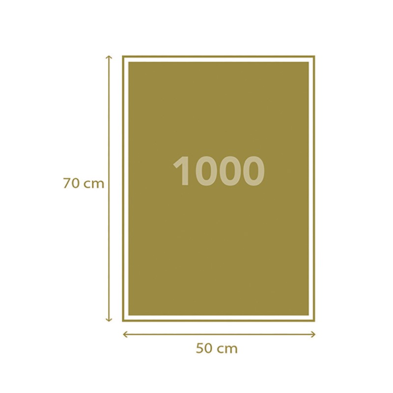 Clementoni Παζλ High Quality Collection Καλοκαιρινός Παράδεισος 1000 τμχ - Compact Box