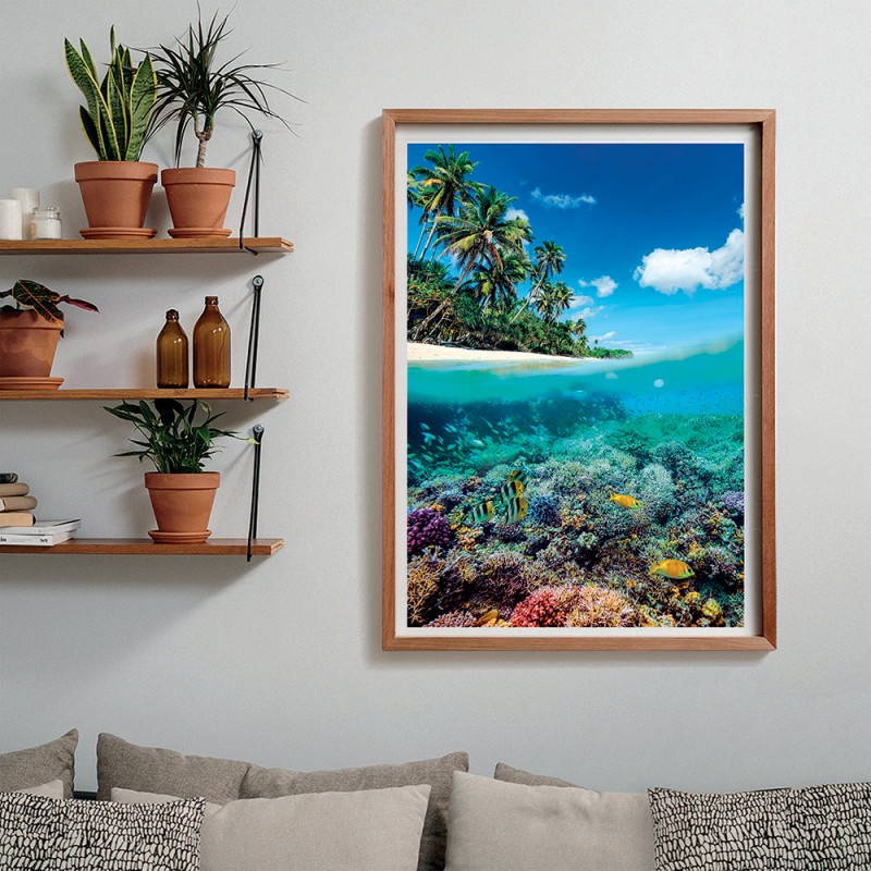 Clementoni Παζλ High Quality Collection Καλοκαιρινός Παράδεισος 1000 τμχ - Compact Box