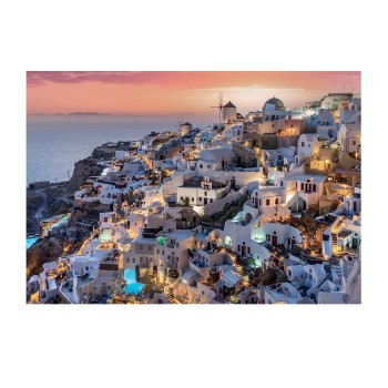 Clementoni Παζλ High Quality Collection Αποχρώσεις της Σαντορίνης 1000 τμχ - Compact Box