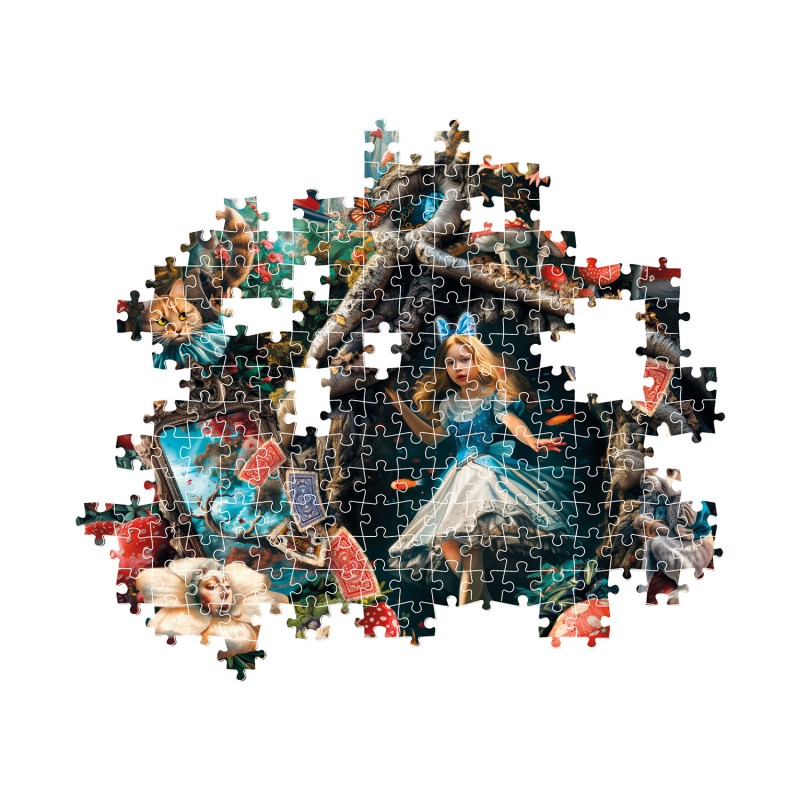 Clementoni Παζλ High Quality Collection Μέρα στη Χώρα των Θαυμάτων 1000 τμχ - Compact Box