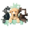 Clementoni Παζλ High Quality Collection Κουταβάκια Λαμπραντόρ 1000 τμχ - Compact Box