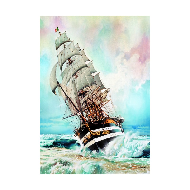 Clementoni Παζλ High Quality Collection Amerigo Vespucci 1000 τμχ - Compact Box