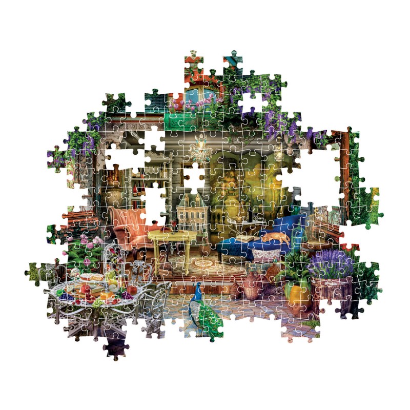Clementoni Παζλ High Quality Collection Απόδραση στη Χώρα του Κρασιού 1000 τμχ - Compact Box