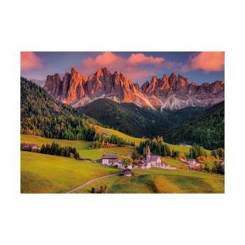 Clementoni Παζλ High Quality Collection Μαγευτικές Ιταλικές Άλπεις 1000 τμχ - Compact Box