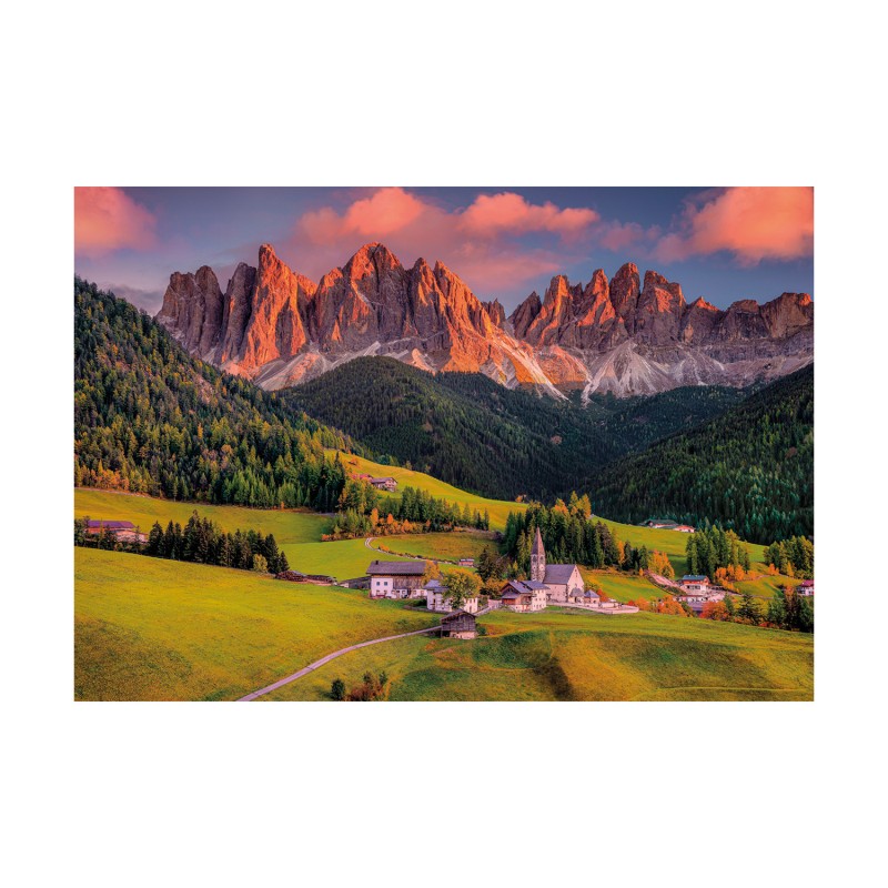 Clementoni Παζλ High Quality Collection Μαγευτικές Ιταλικές Άλπεις 1000 τμχ - Compact Box