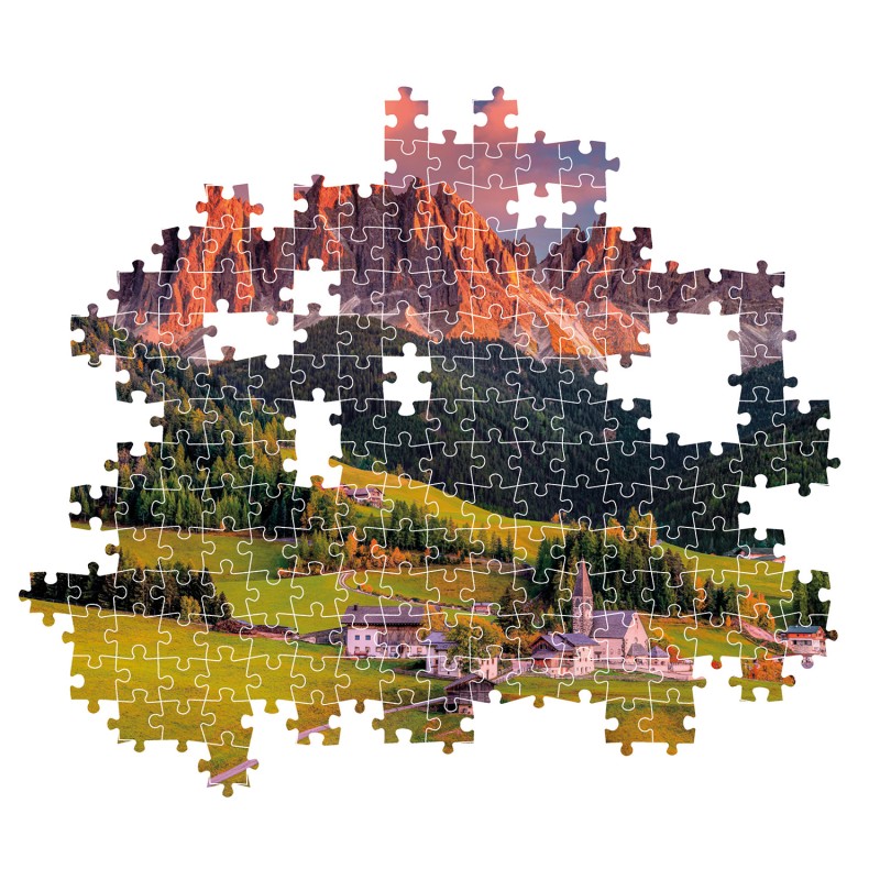 Clementoni Παζλ High Quality Collection Μαγευτικές Ιταλικές Άλπεις 1000 τμχ - Compact Box