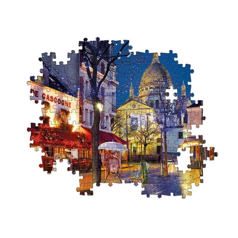 Clementoni Παζλ High Quality Collection Παρίσι Montmartre 1500 τμχ - Compact Box