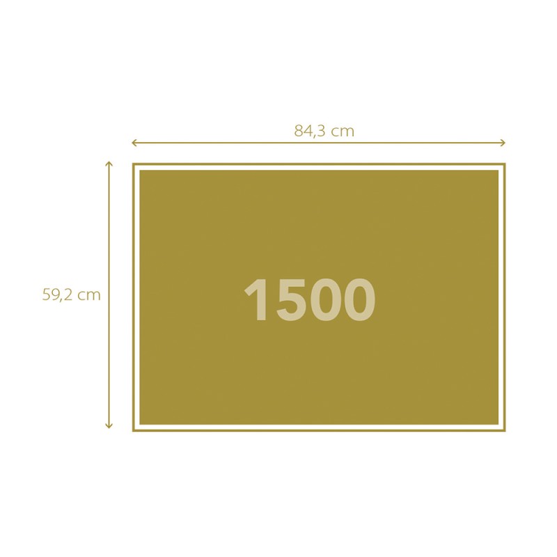 Clementoni Παζλ High Quality Collection Παρίσι Montmartre 1500 τμχ - Compact Box