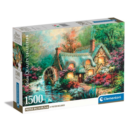 Clementoni Παζλ High Quality Collection Απόδραση Στην Εξοχή 1500 τμχ - Compact Box Clementoni Παζλ High Quality Collection Απόδραση Στην Εξοχή 1500 τμχ - Compact Box