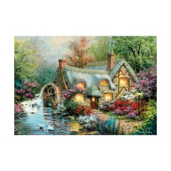 Clementoni Παζλ High Quality Collection Απόδραση Στην Εξοχή 1500 τμχ - Compact Box